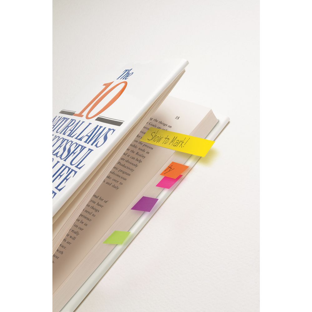 Post-it Page Markers 12mm x 44mm Jaipur 10 Pack